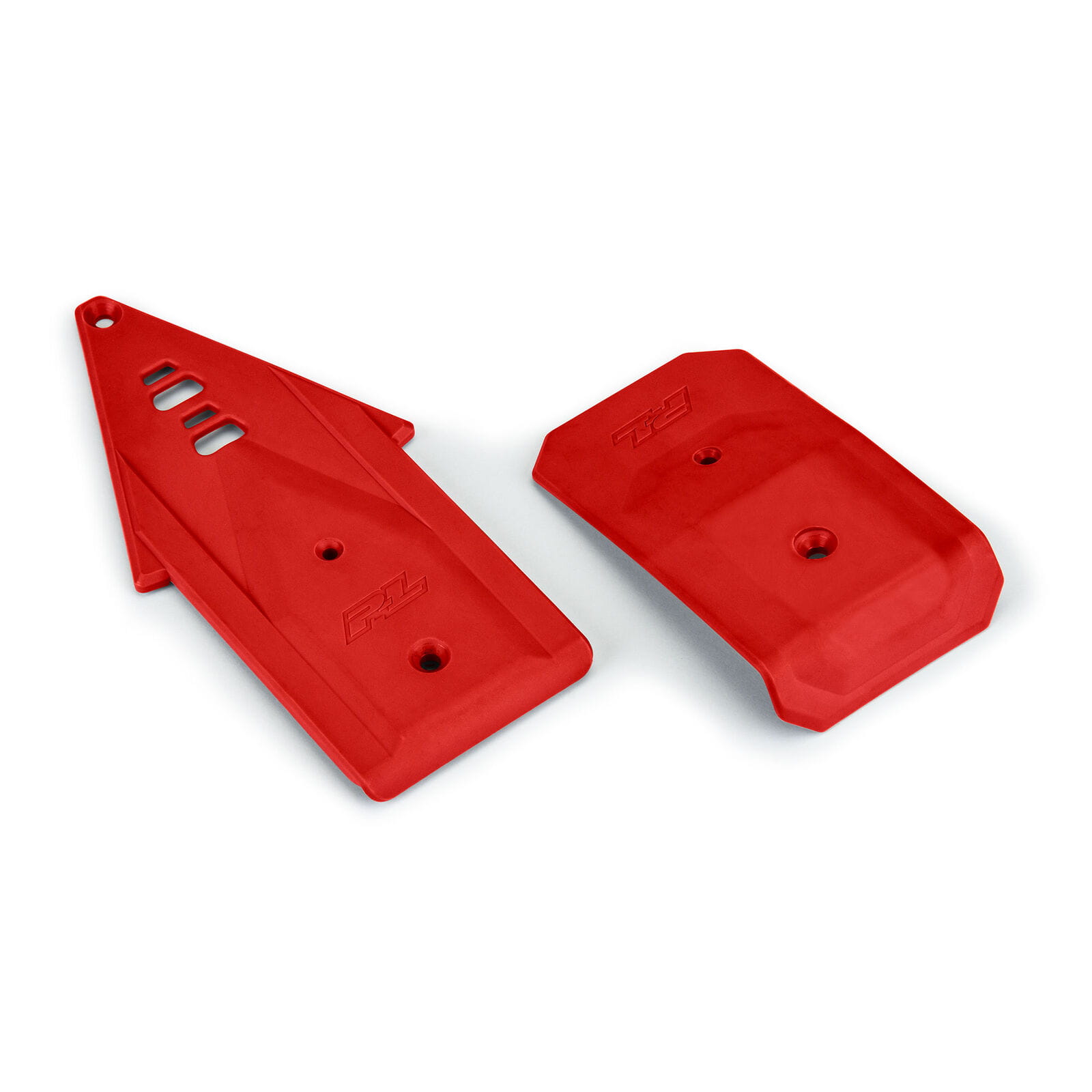 Proline Bash Armor Front_Rear Skid Plates _Red_ for ARRMA 3S Vehicles - RC-Zubehoer