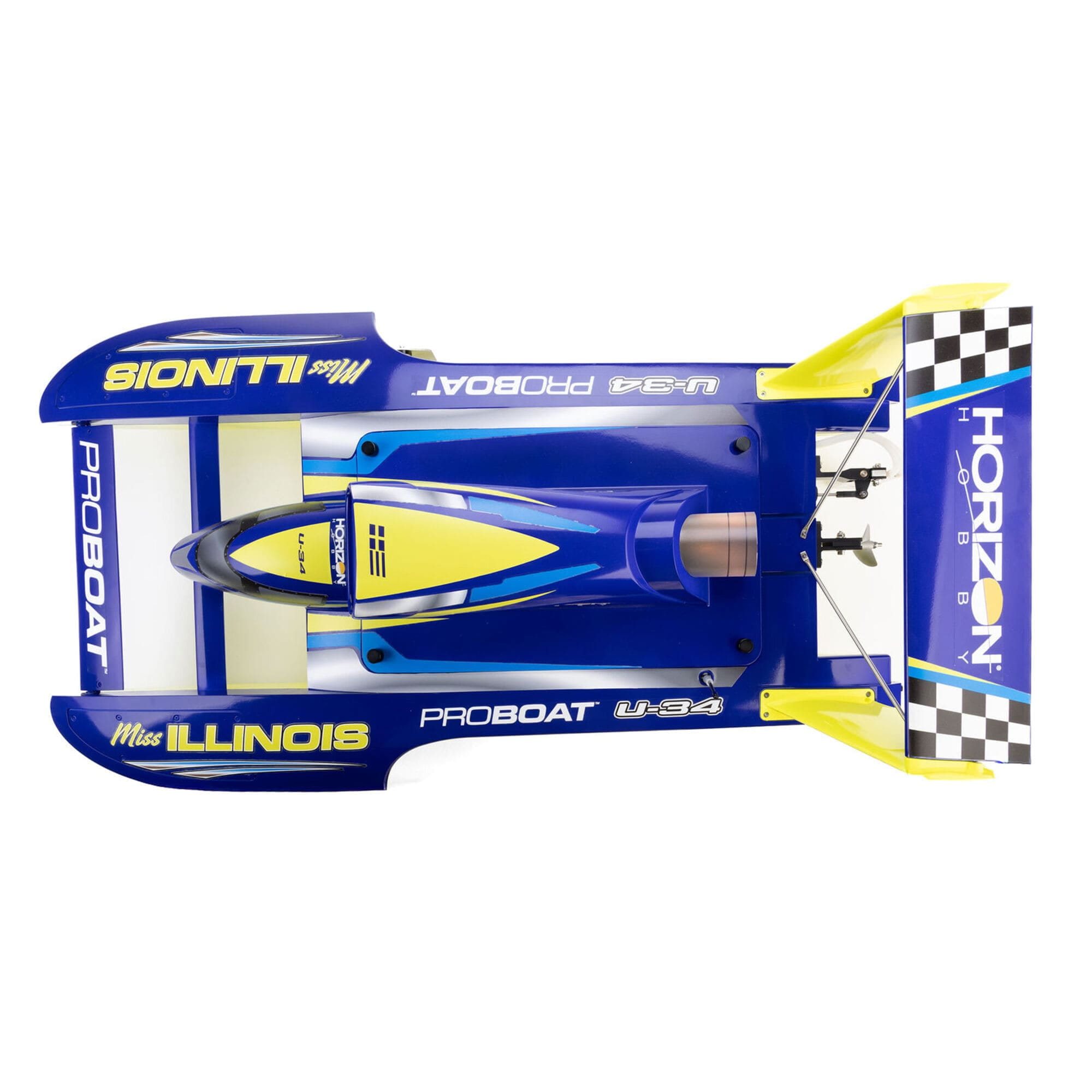 Pro Boat Miss Illinois U-34 Hydro RTR Brushless Rennboot 34 Zoll