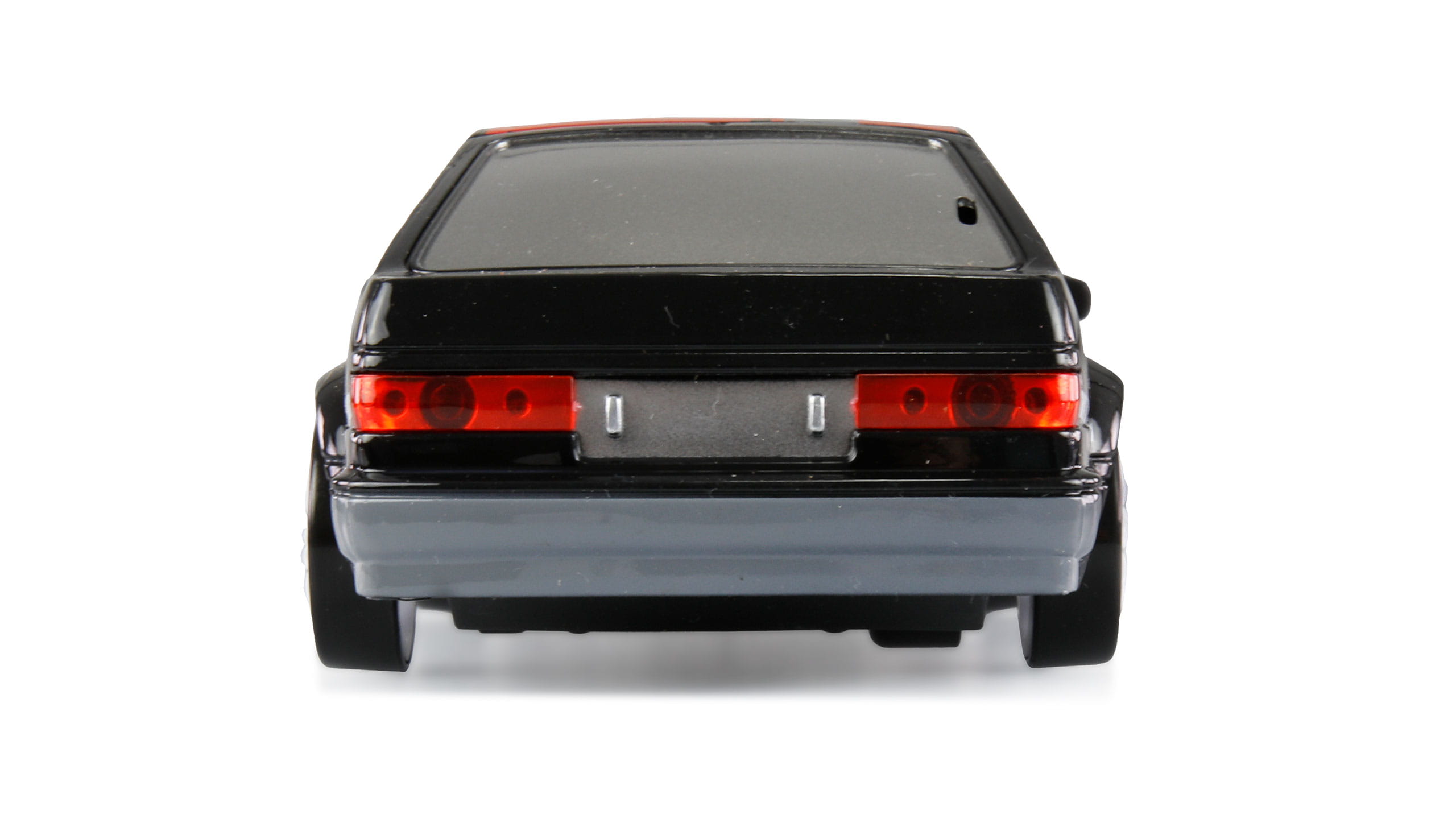 Amewi Drift Sport Car 4WD 1_24 RTR in Schwarz mit LED-Frontbeleuchtung und Zusatzreifen