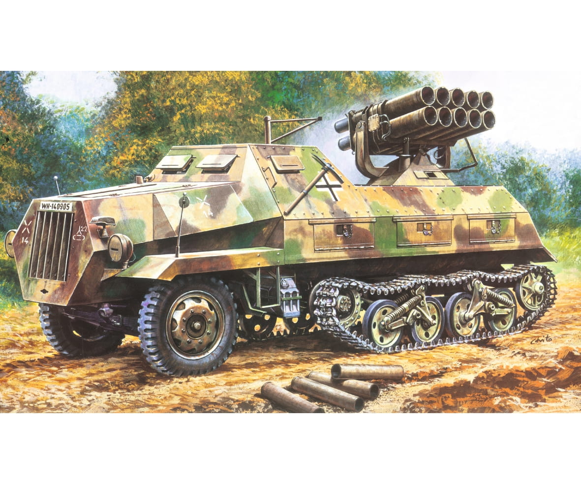Italeri 1:35 Panzerwerfer 42 Maultier Halbk.