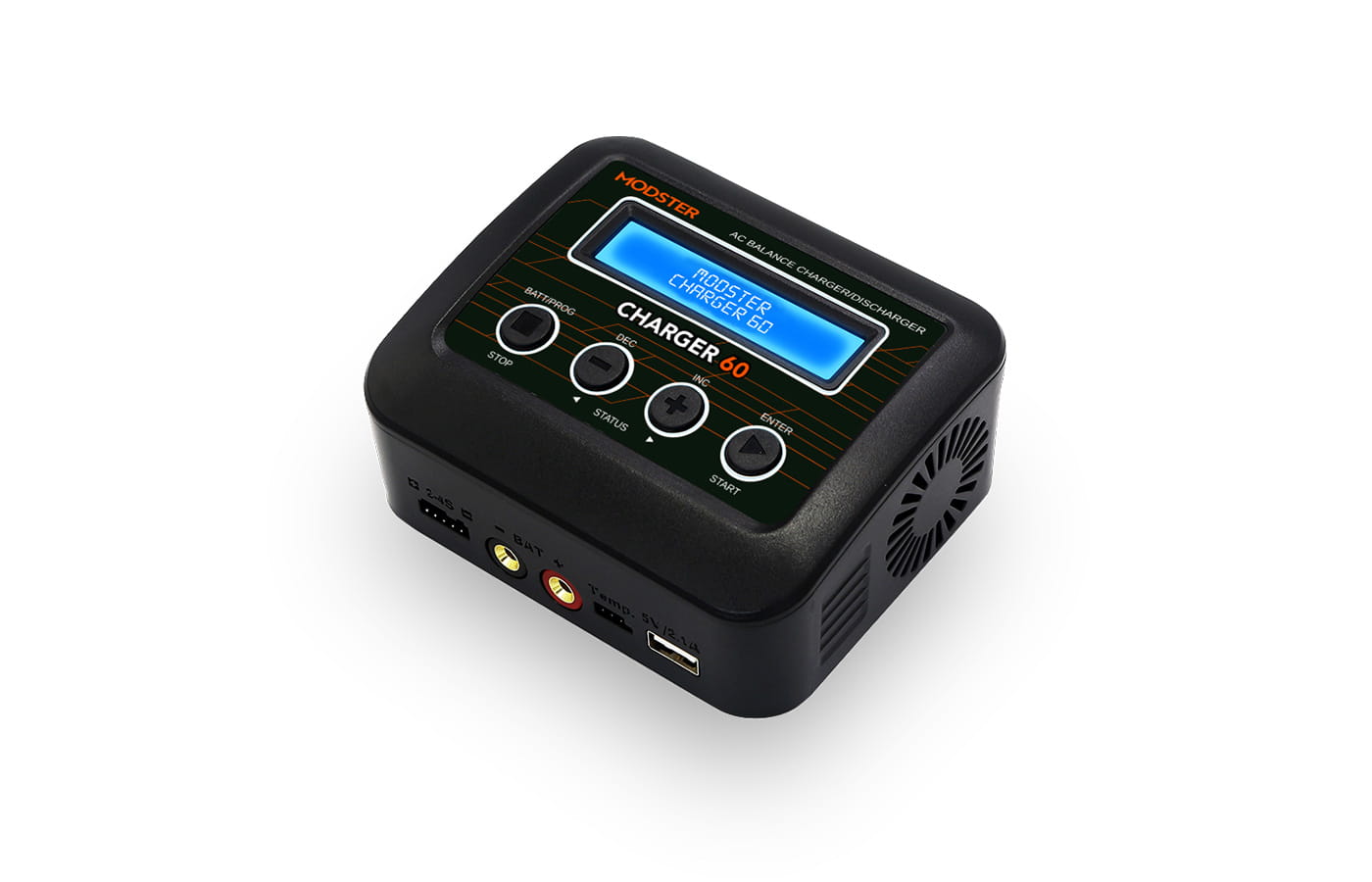 Ladegeraet AC 60 Charger Lipo 2 4S 6A 60W mit integriertem Ne Modster ladegeraet-ac-60-charger-lipo-2-4s-6a-60w-mit-integriertem-ne