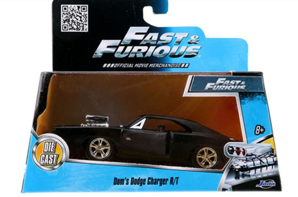 Jadatoys Dodge Charger 1970 matt Fast & Furious 1:32 Modellauto