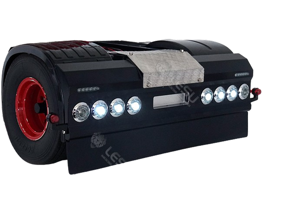Lesu Heckstossstange mit 8x LED-Rueckleuchten - RC-Zubehoer