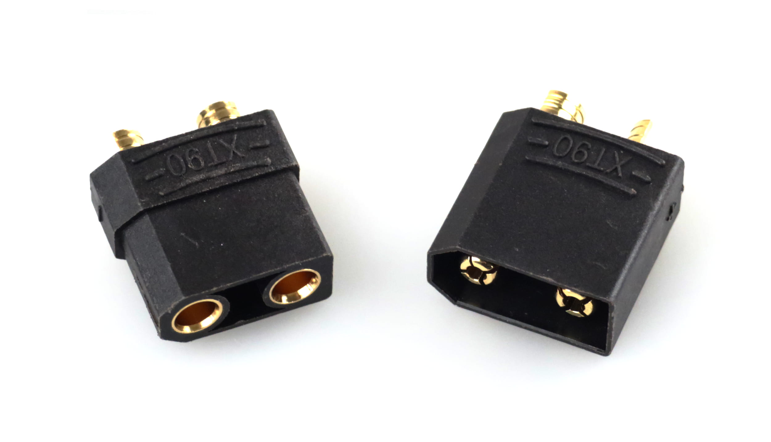 Amewi XT90 Stecker und Buchse schwarz 1 paar Amewi XT90 Stecker und Buchse schwarz 1 paar - RC-Zubehoer