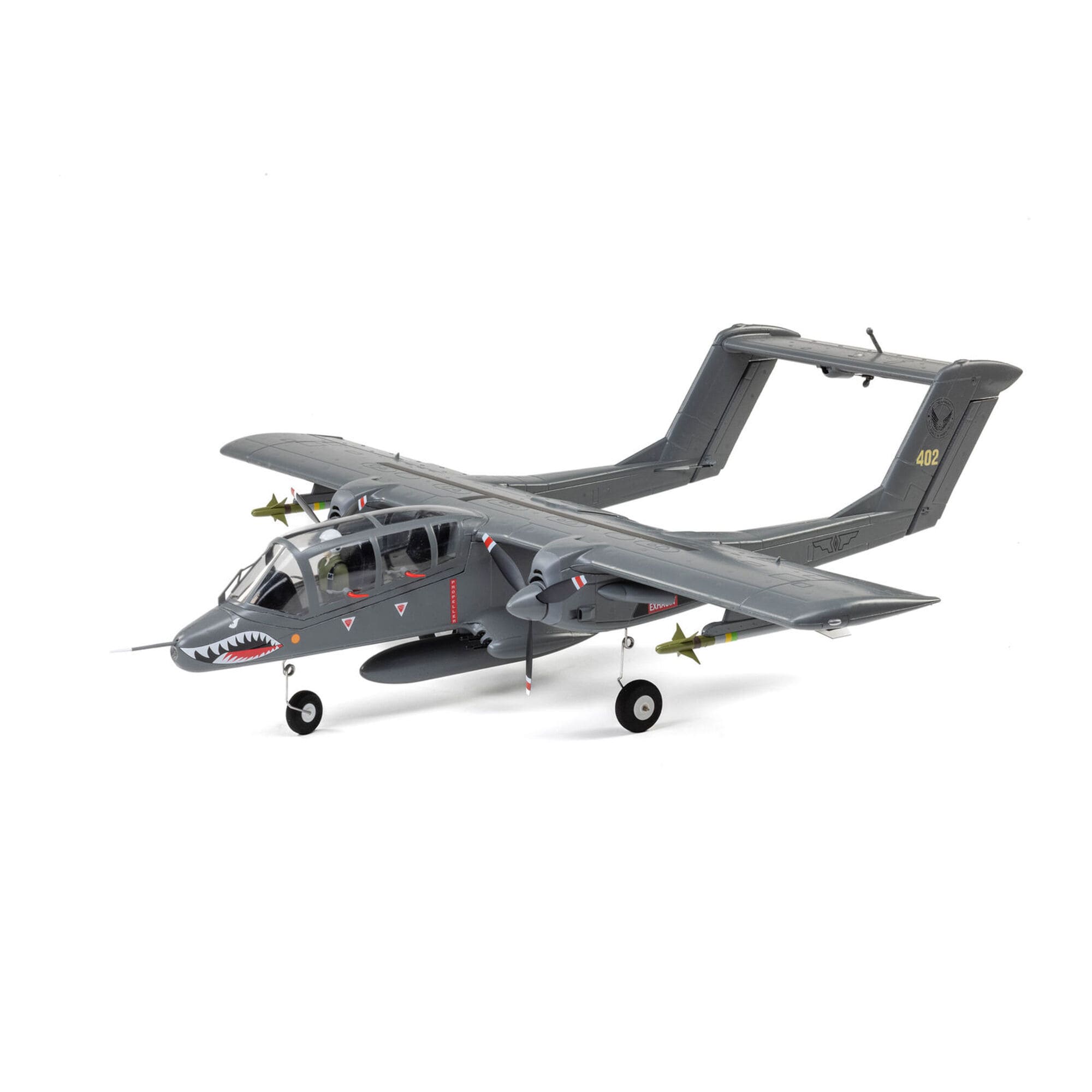E-flite Micro OV-10 Bronco RC Flugzeug 645 mm BNF Basic AS3X SAFE Select