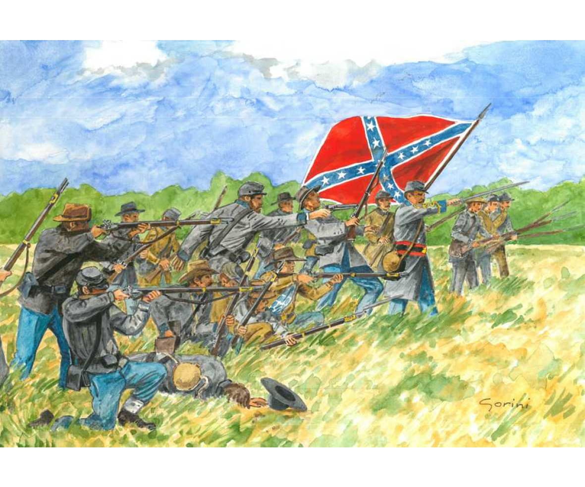 Italeri 1:72 Confederate Inf. (Amer.Civil War)