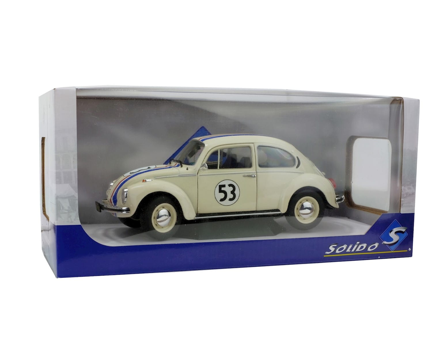 Modèle Réduit 1/18 Volkswagen Karmann Ghia 1963 Blanc - Hachette Solido Prestige - Neuf