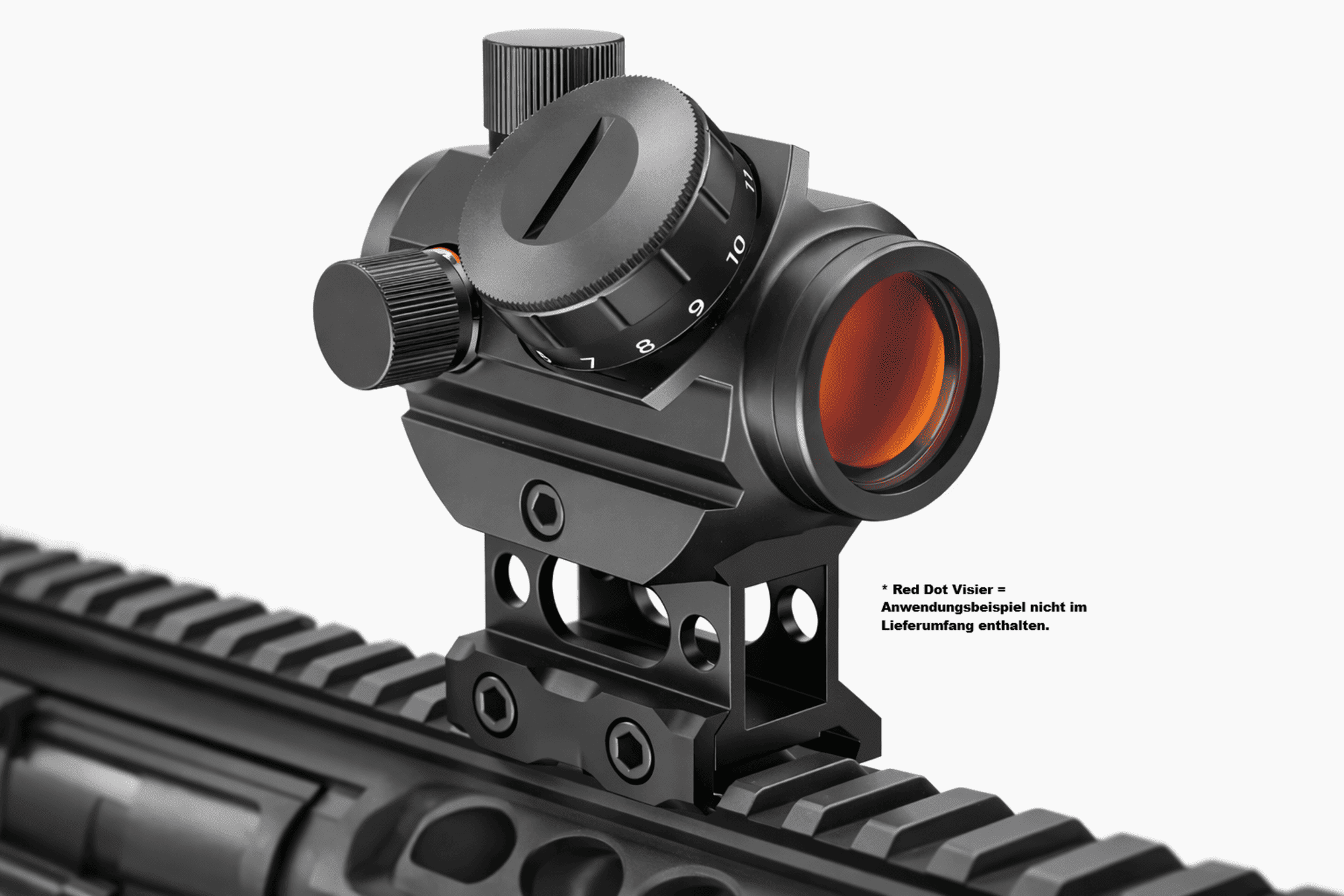 Picatinny Rail Erhoehung Short Riser Mount 20 mm