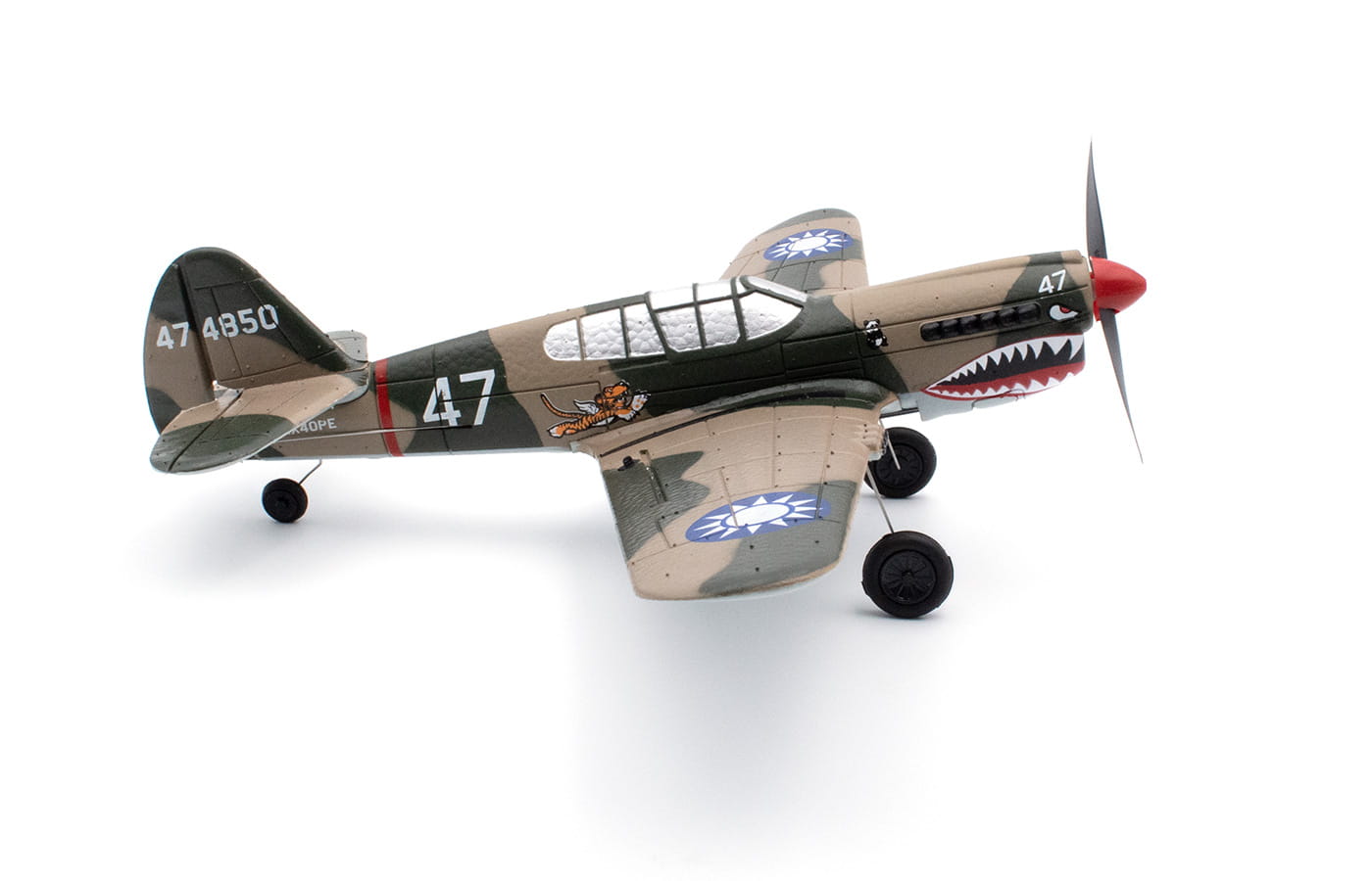 Modster mdx-p-40-warhawk-warbird-rc-flugzeug-rtf-inkl-6-achs-flugl