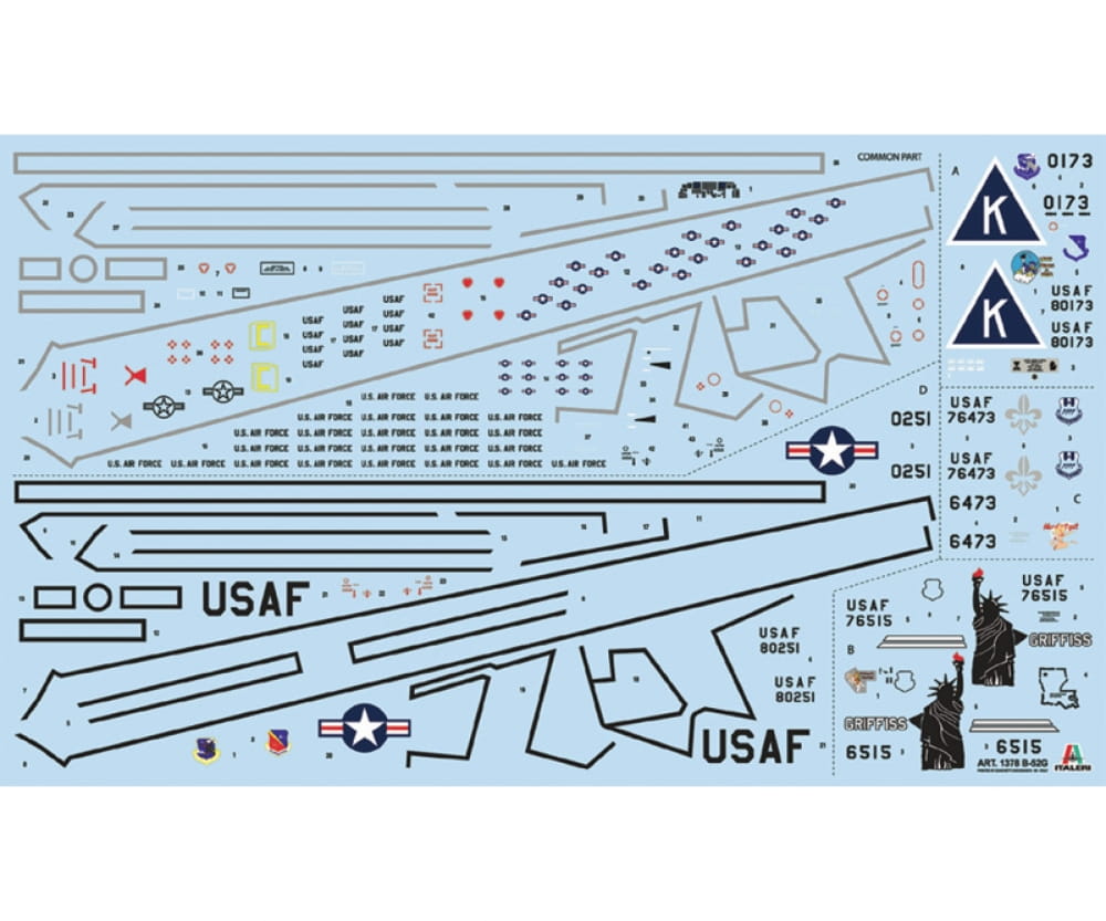 Italeri 1:72 B-52G Stratofortress