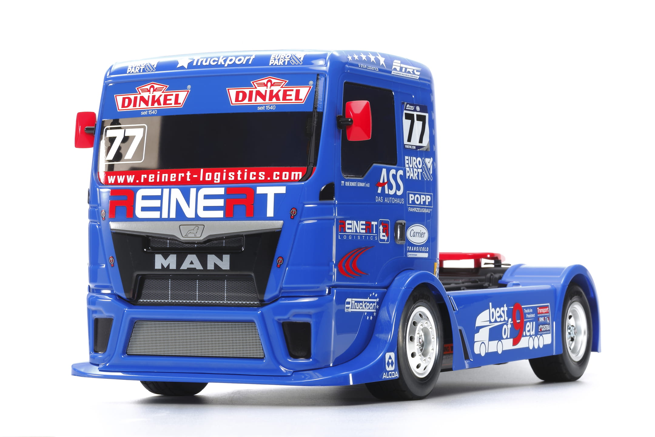 Tamiya RC Car Team Reinert Race MAN TGS TT-01E 1:14 Bausatz