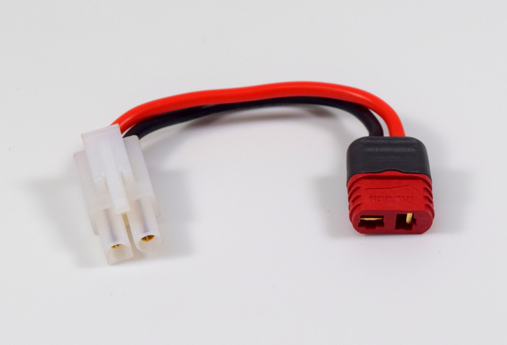 Absima Adapter T-Plug (Buchse) auf Tamiya (Stecker) 4cm
