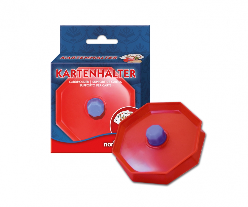 Noris Spielkartenhalter aus Kunststoff