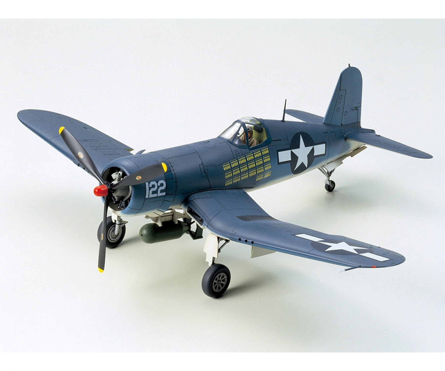 Tamiya 1:48 WWII US Vought F4U-1A Corsair Flugzeug Plastik Modellbau Bausatz