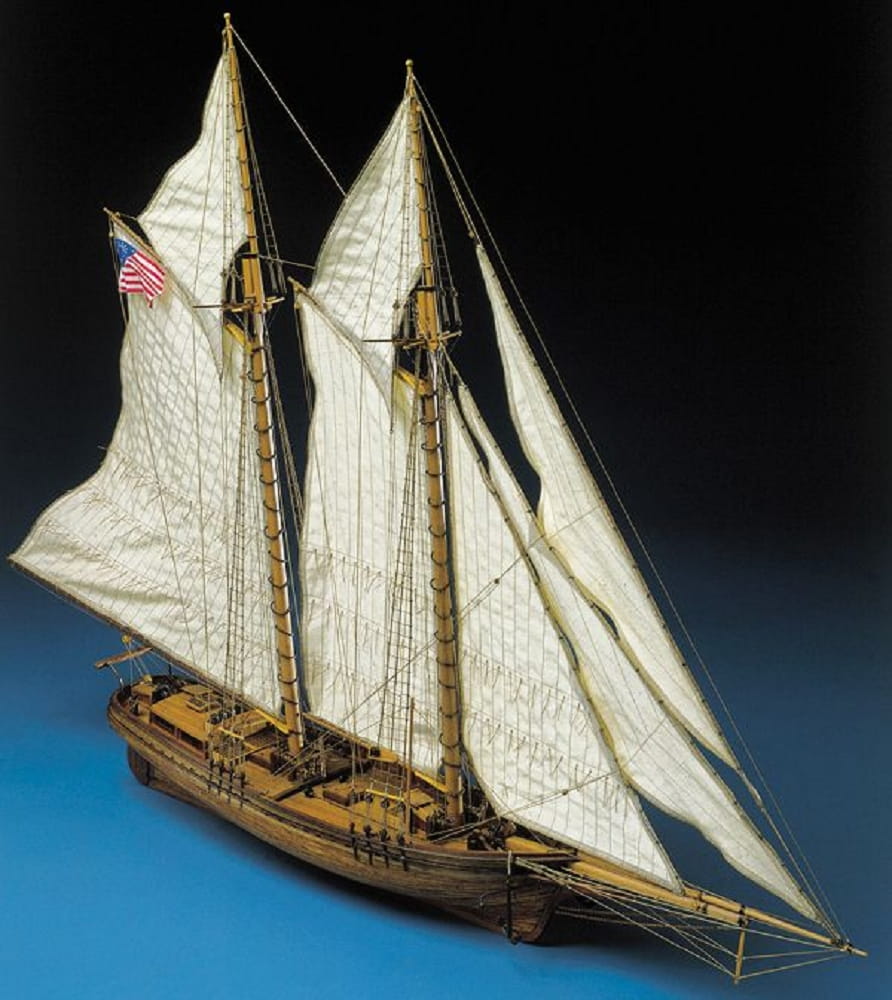 Flying Fish Modellbausatz 1_50 fuer historische Schoner