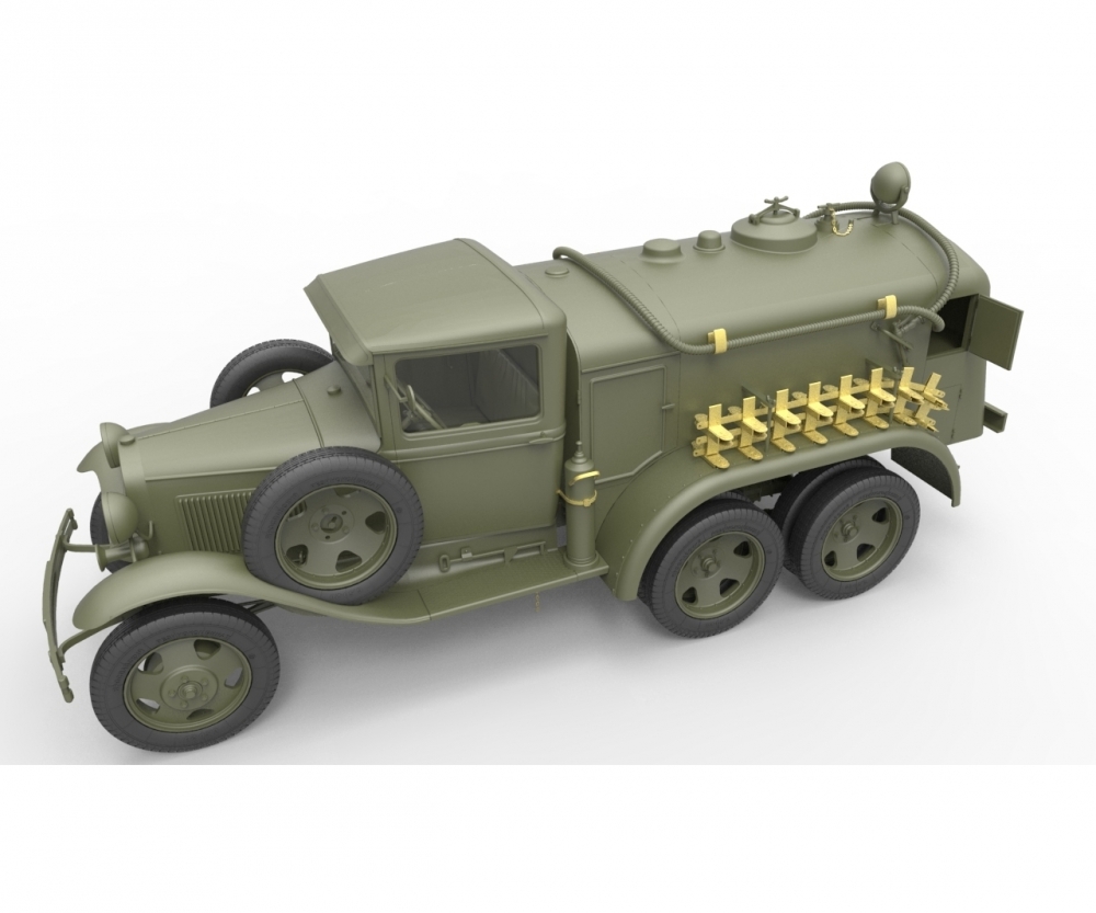 Plastikmodellbau von Miniart 1-35 bz 38 tankwagen