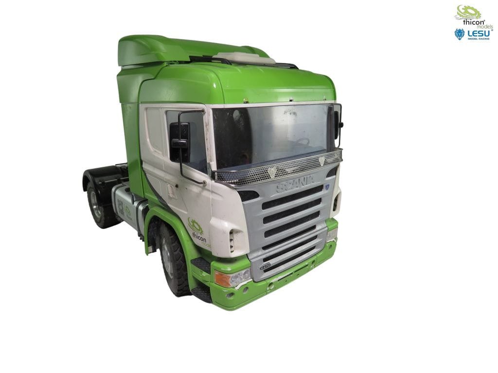 Lesu 1_14 Steinschlagschutz V2A fuer Scania-Windschutzscheibe - RC-Zubehoer