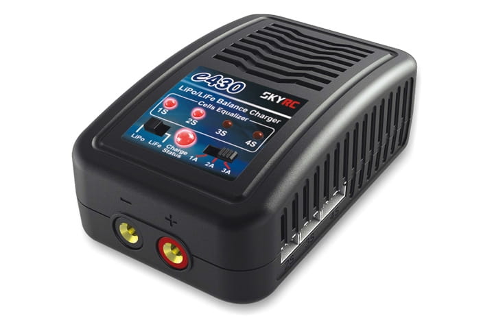 SkyRC Ladegerät e430 AC LiPo 2.4s 1-3A 30W SkyRC Ladegerät e430 AC LiPo 2.4s 1-3A 30W