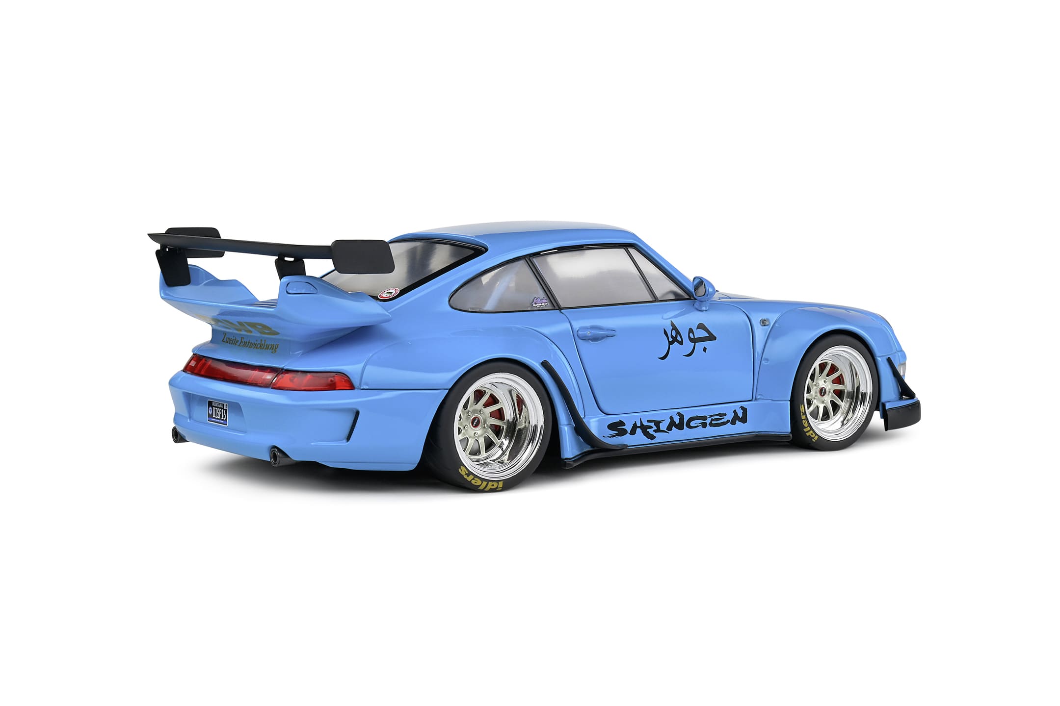 Solido Porsche RWB Bodykit Shingen Blau 2018 Modellauto 1_18
