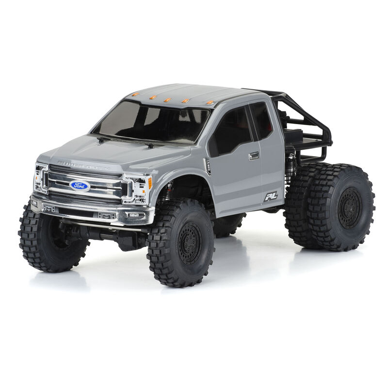Proline 1_10 2017 Ford F-250 Super Duty Cab-Only Klare Karosserie 12.3 WB Crawler - RC-Zubehoer