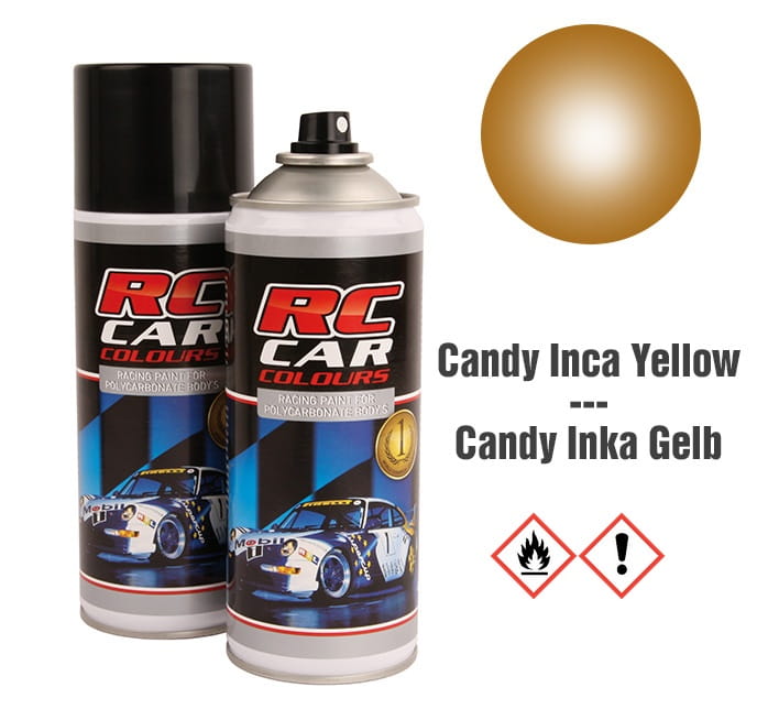 Robitronic Lexan Farbe Candy Inka Gelb 150ml
