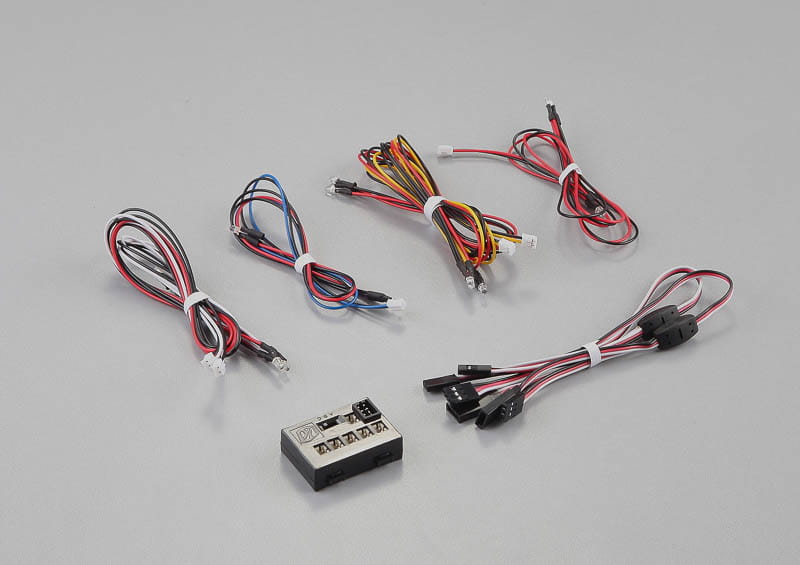 Killerbody LED Unit Set mit Kontroller Box _12x 3mm LEDs_ - RC-Zubehoer