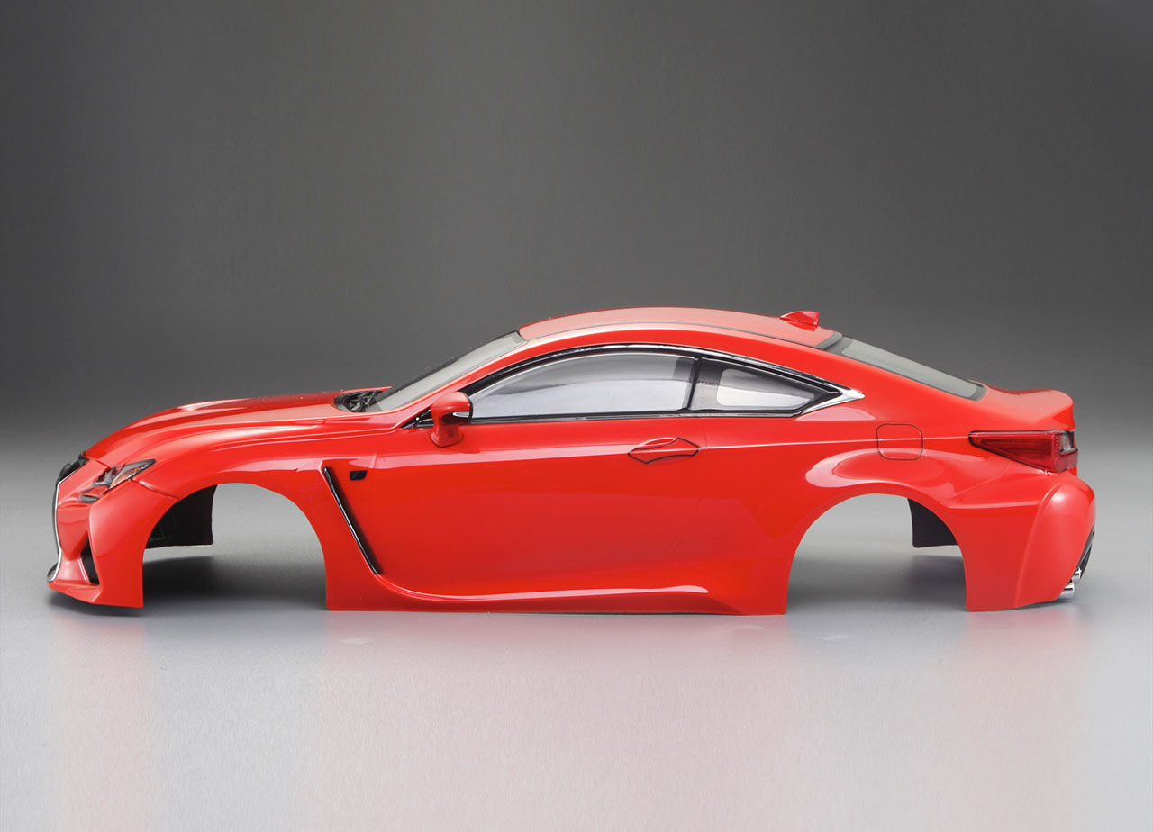 Killerbody Lexus RC F 195mm Orange lackiert, RTU all-in