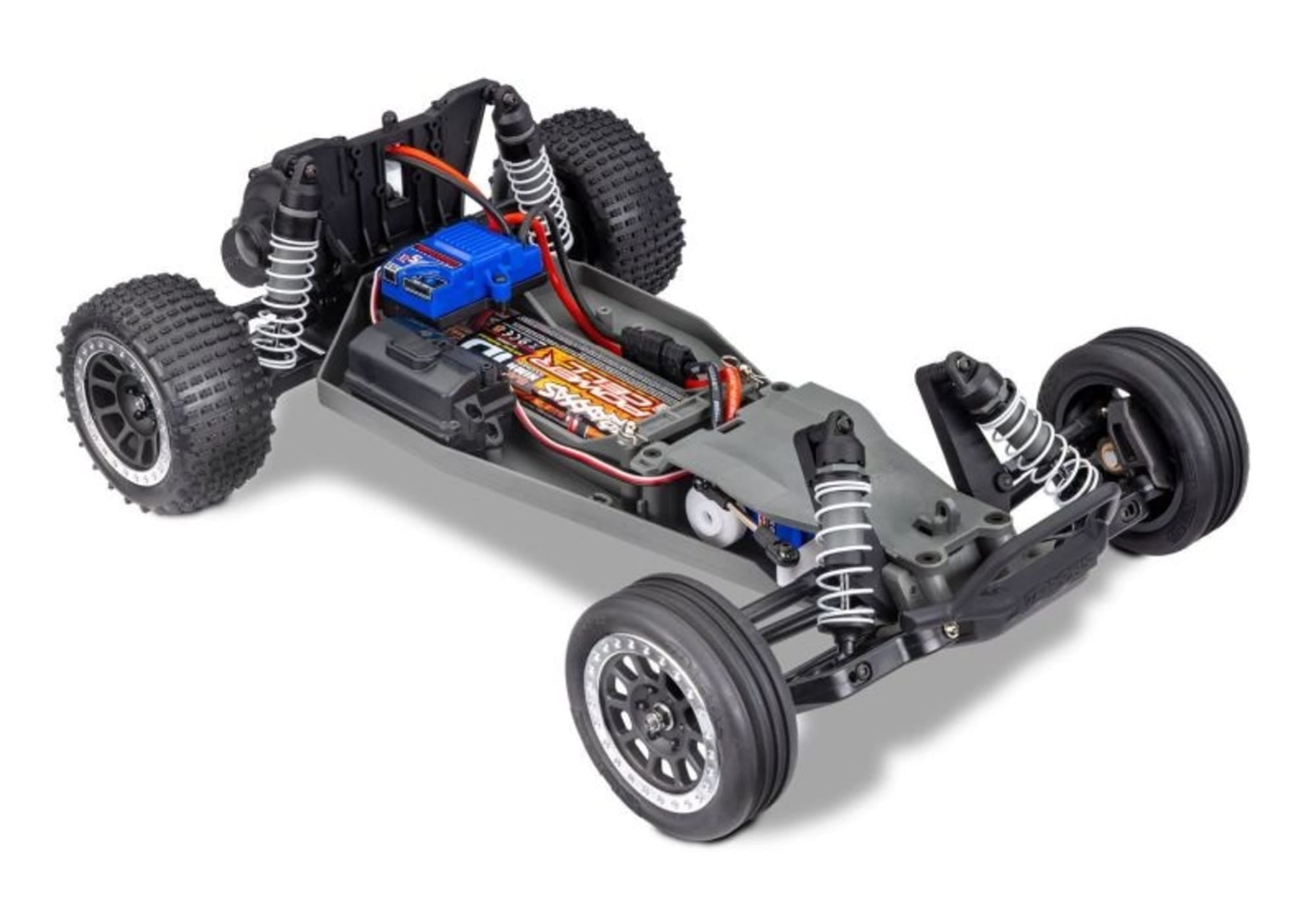 Traxxas Bandit Rot 1_10 2WD Buggy RTR mit Akku und USB-C Schnelllader