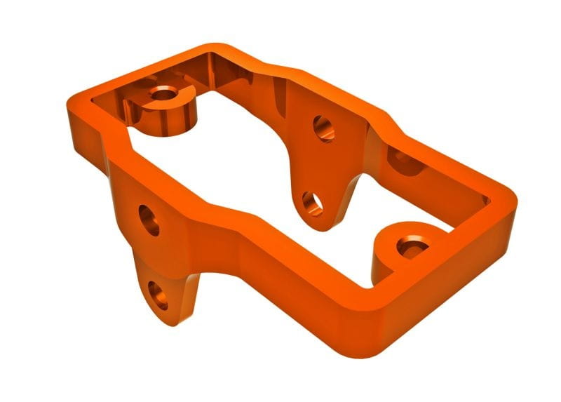 Traxxas Servohalterung orange_ Alu TRX-4M - RC-Zubehoer