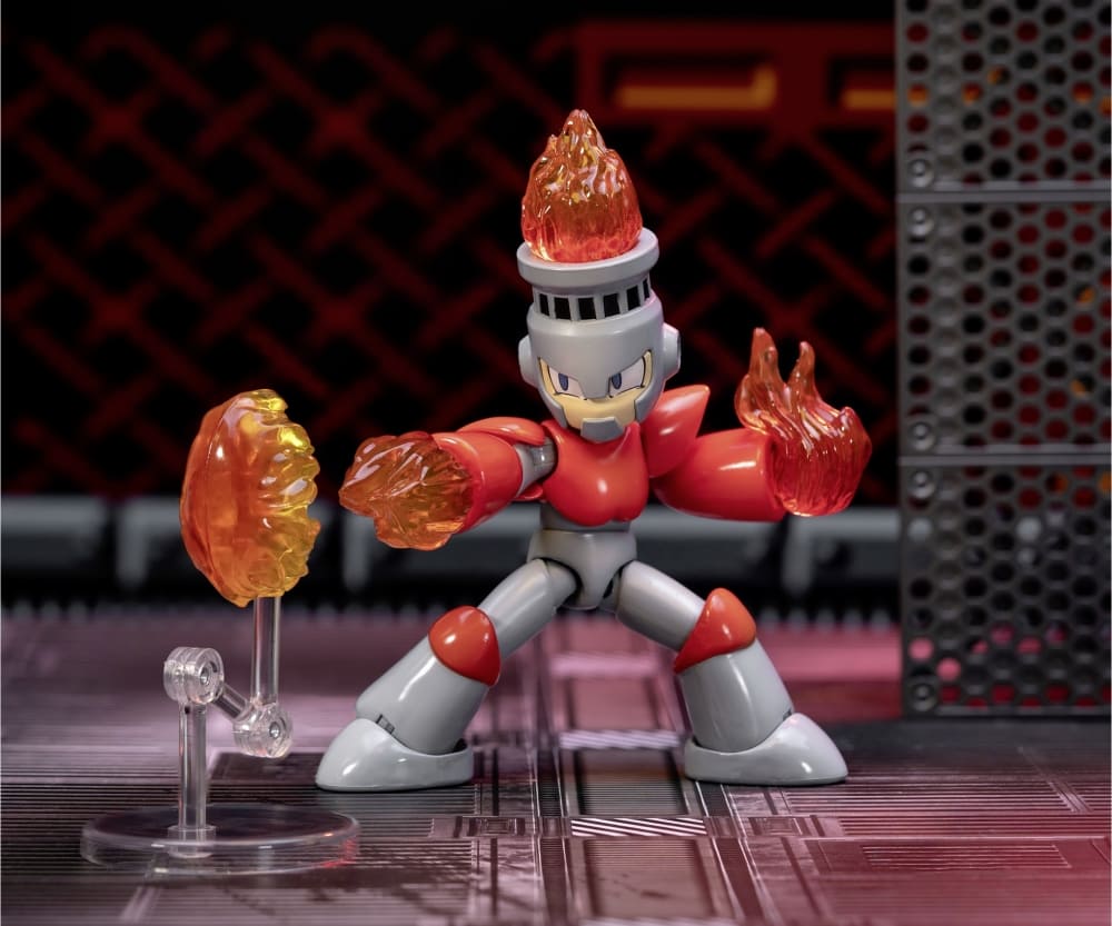 Jada Mega Man Fire Man 4,5" Figure