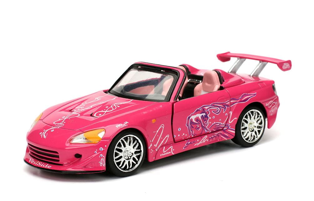 Jadatoys 1995 Sukis Honda S2000 Pink Fast & Furious 1:32 Modellauto