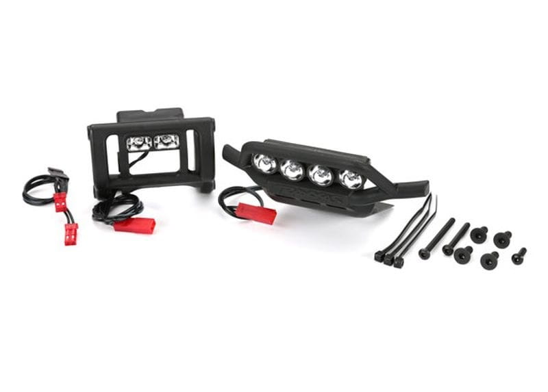 Traxxas LED Licht Set komplett mit Bumper v_h inkl. BEC Y-Kabel - RC-Zubehoer