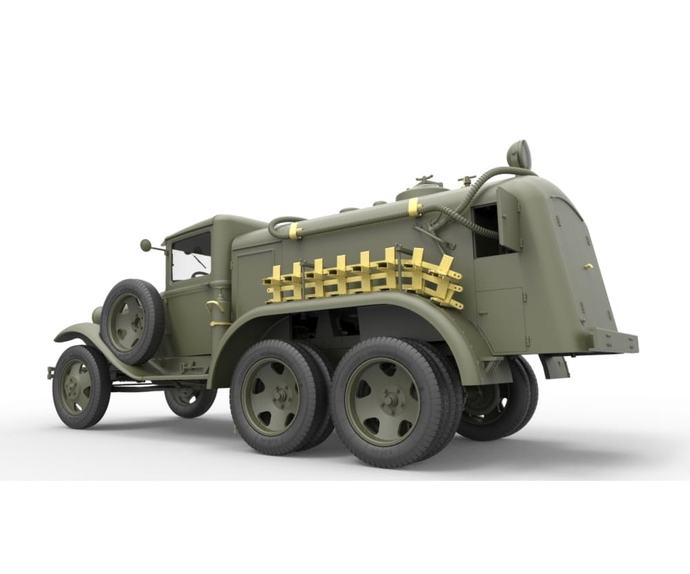 Plastikmodellbau von Miniart 1-35 bz 38 tankwagen