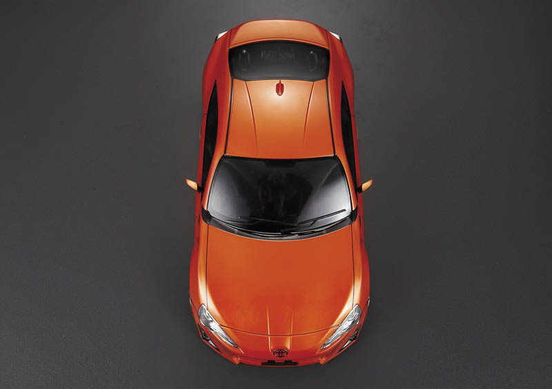 Killerbody Toyota 86  195mm Metallic Orange lackiert_ RTU all-in - RC-Zubehoer