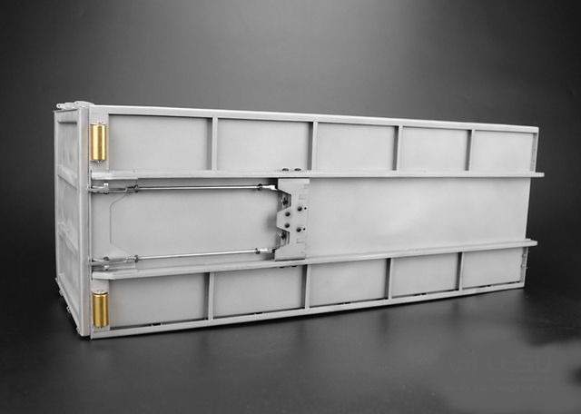 Lesu 1_14 Abroll-Mulde hoch aus V2A - RC-Zubehoer