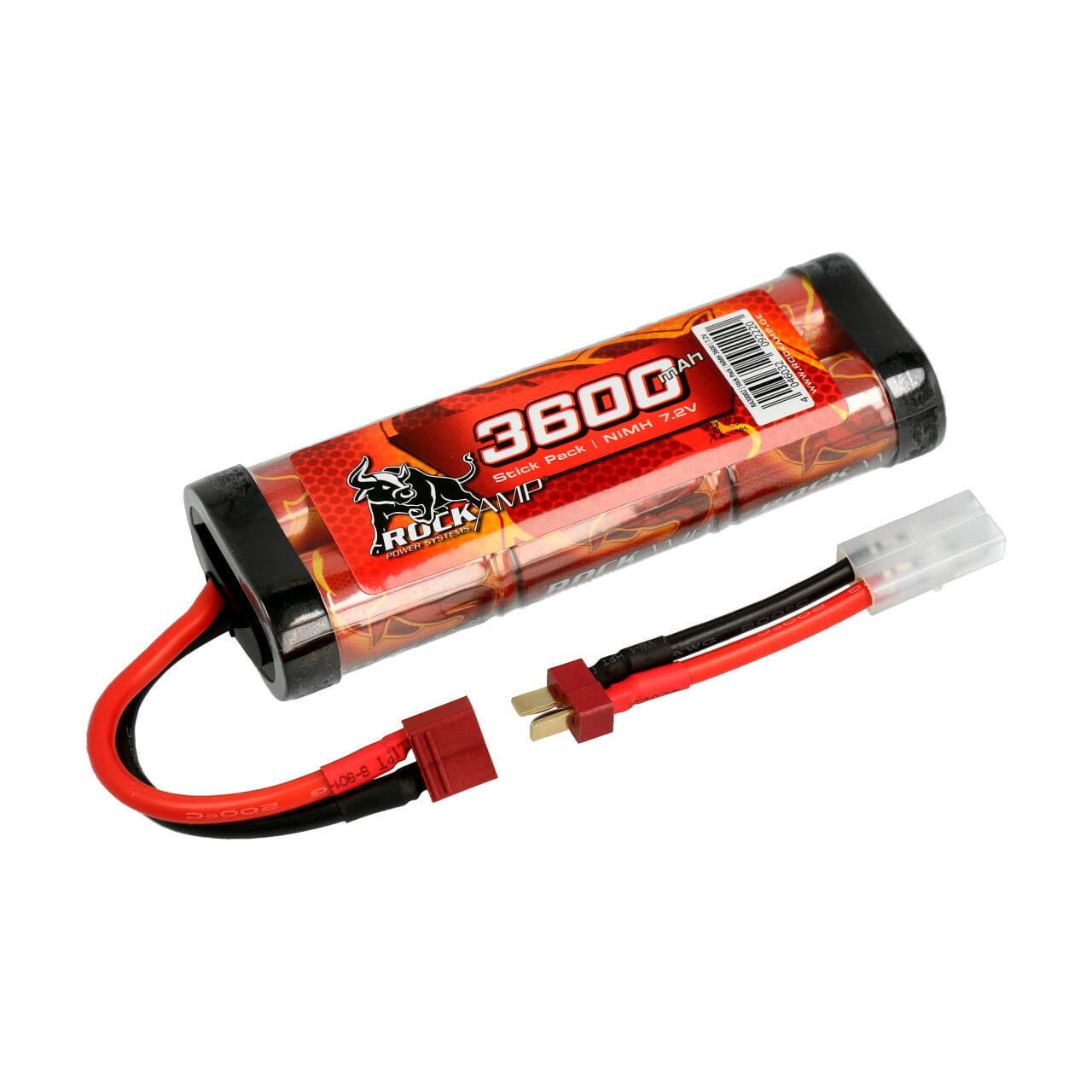 Robitronic 7,2V Akku 3600mAh NiMH Stick Pack T-Stecker, Tamiya