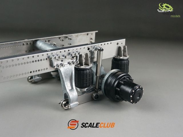 ScaleClub Hinterachs-Luftfederung fuer 2-Achser - RC-Zubehoer
