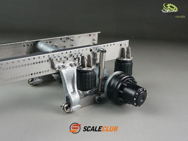 ScaleClub Hinterachs-Luftfederung für 2-Achser ScaleClub Hinterachs-Luftfederung fuer 2-Achser - RC-Zubehoer