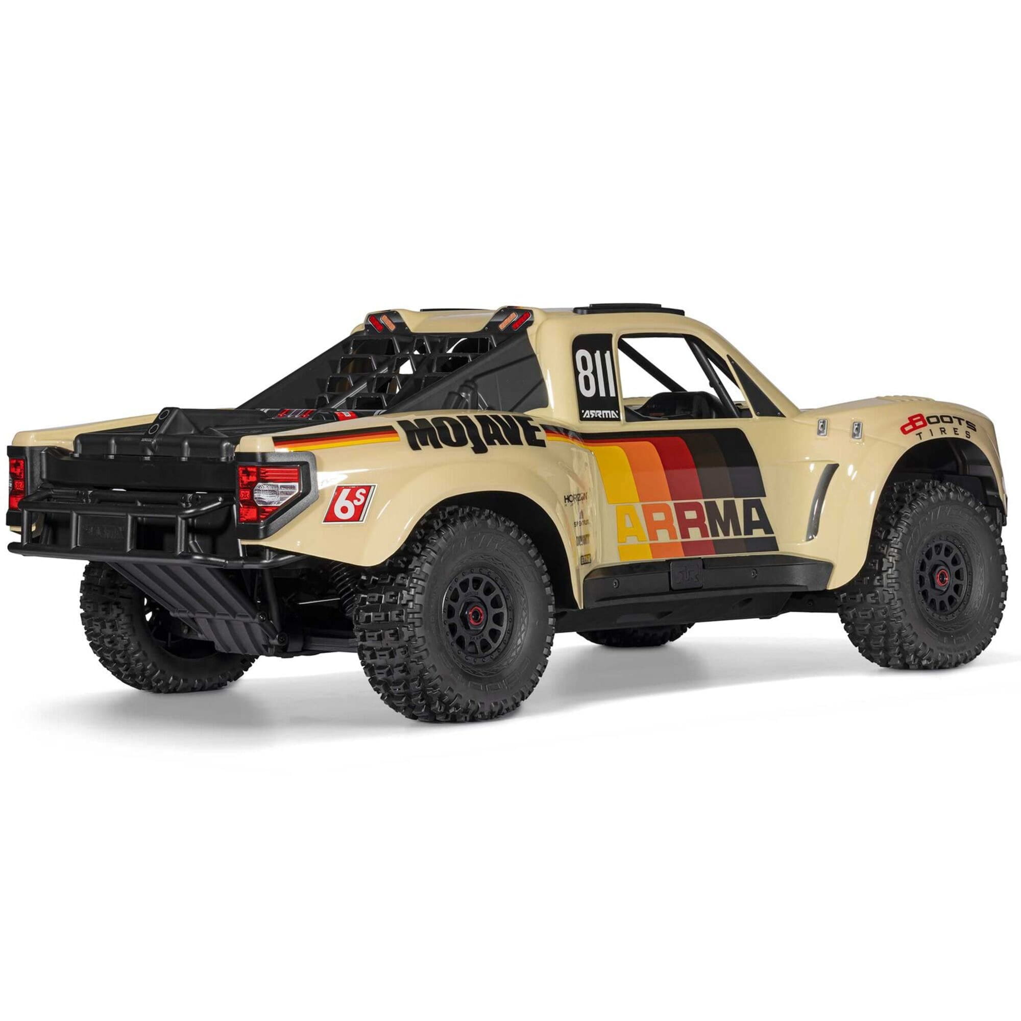 ARRMA MOJAVE 6S 4X4 RTR 1_7 Brushless Desert Truck Weiss