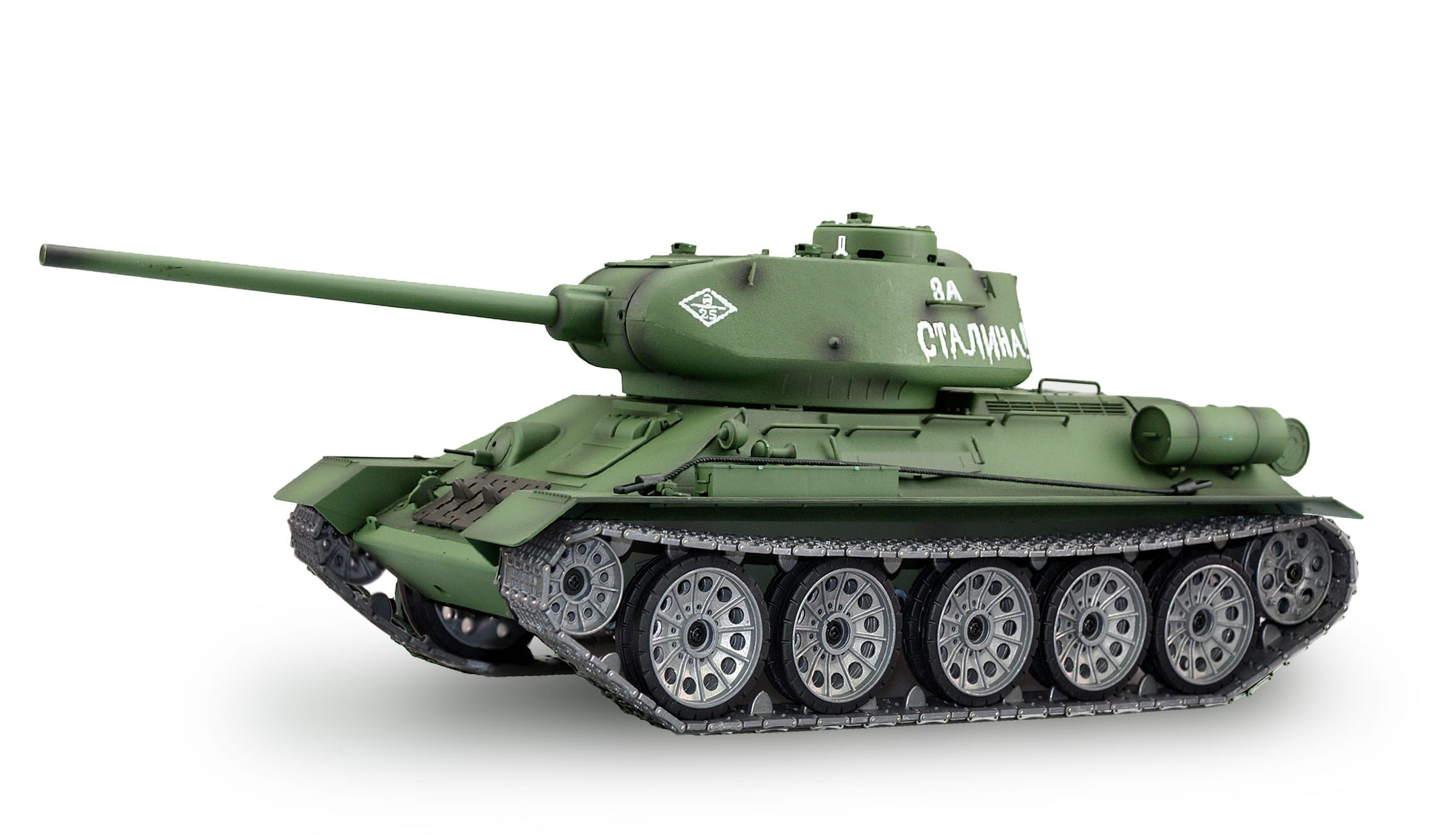 Amewi RC Panzer T-34 / 85 1:16 Professional Line IR/BB RTR