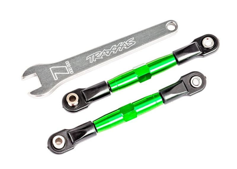 Traxxas Sturz-Spurstange vo Alurohr gruen eloxiert - RC-Zubehoer