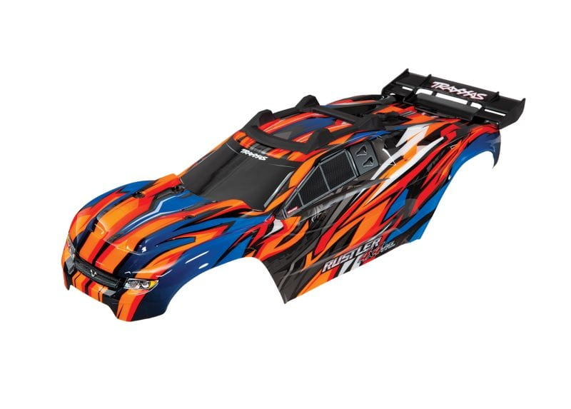 Traxxas Karosserie Rustler 4X4 Vxl Orange - RC-Zubehoer