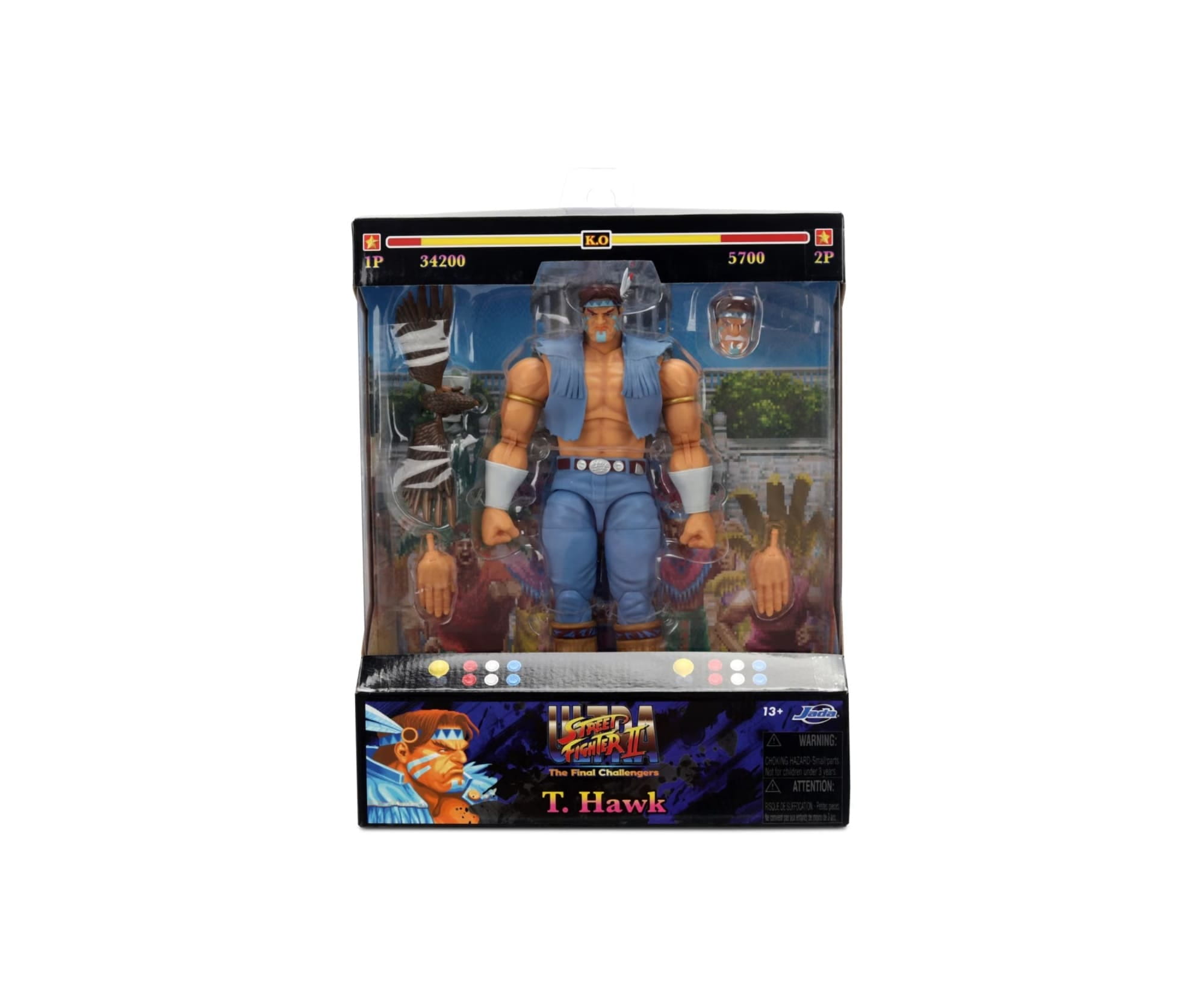 Jada Toys Street Fighter II T. Hawk Actionfigur 20_3 cm 1_12