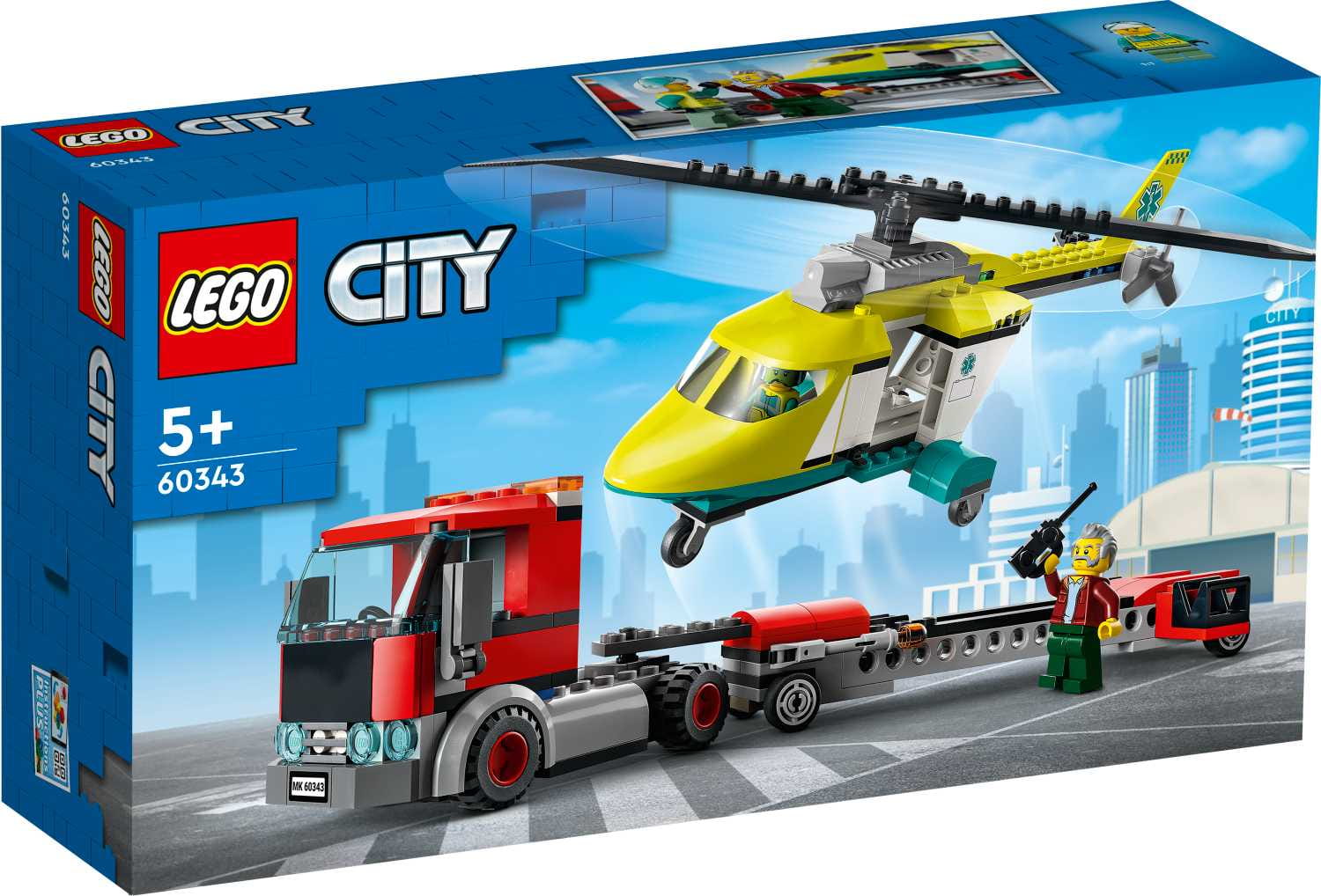 LEGO City Hubschrauber Transporter