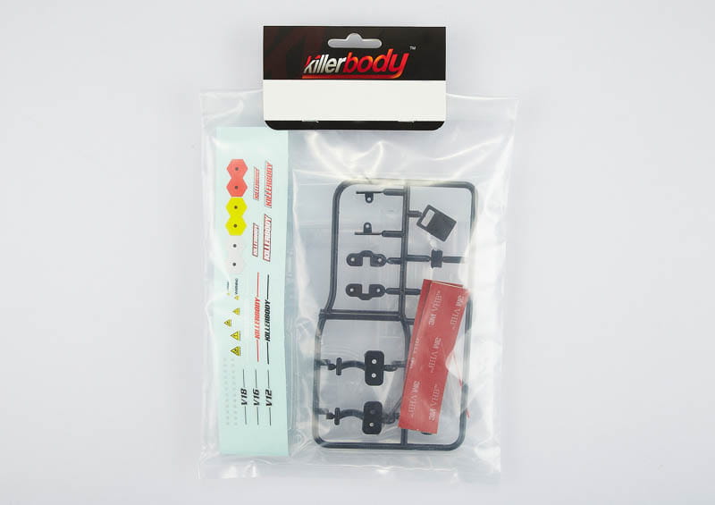 Killerbody Touring Car Motor Type-F_ lexan_ unlackiert - RC-Zubehoer