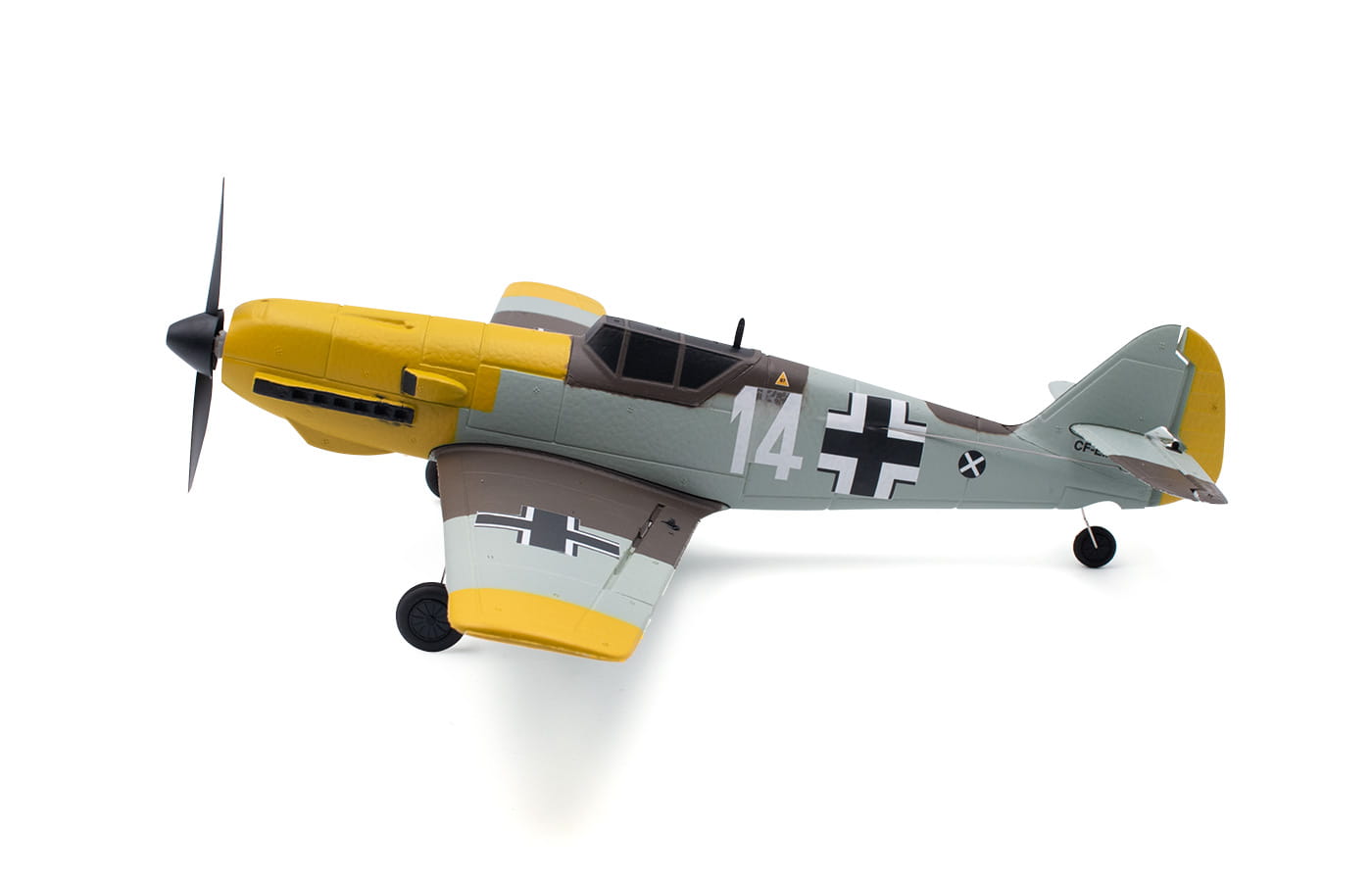 Modster mdx-pro-bf-109-messerschmitt-rc-flugzeug-warbird-rtf