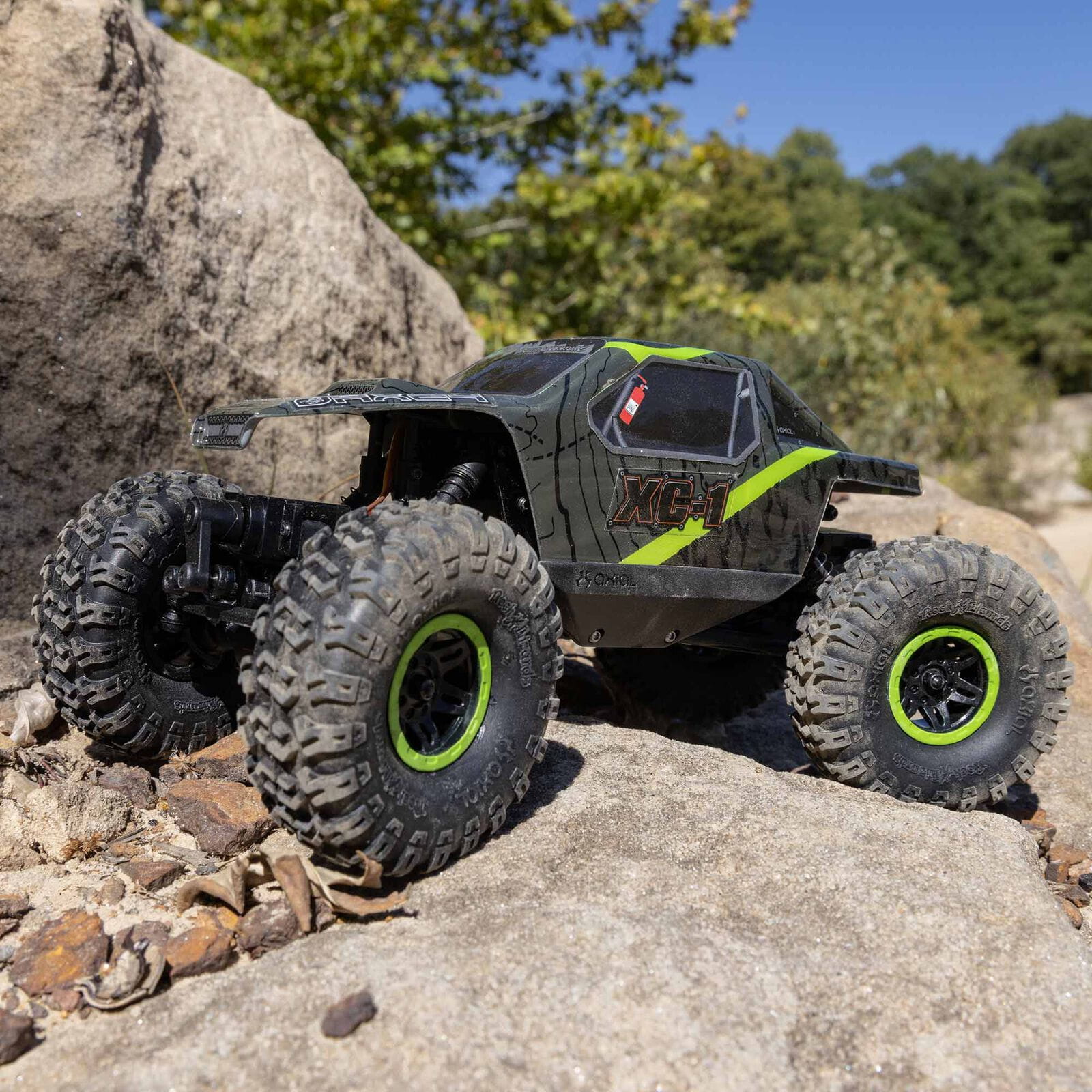 Axial RC AX24 Crawler XC-1 1:24 4WD RTR grün, Akku, Ladegerät Axial RC AX24 Crawler XC-1 1:24 4WD RTR grün, Akku, Ladegerät
