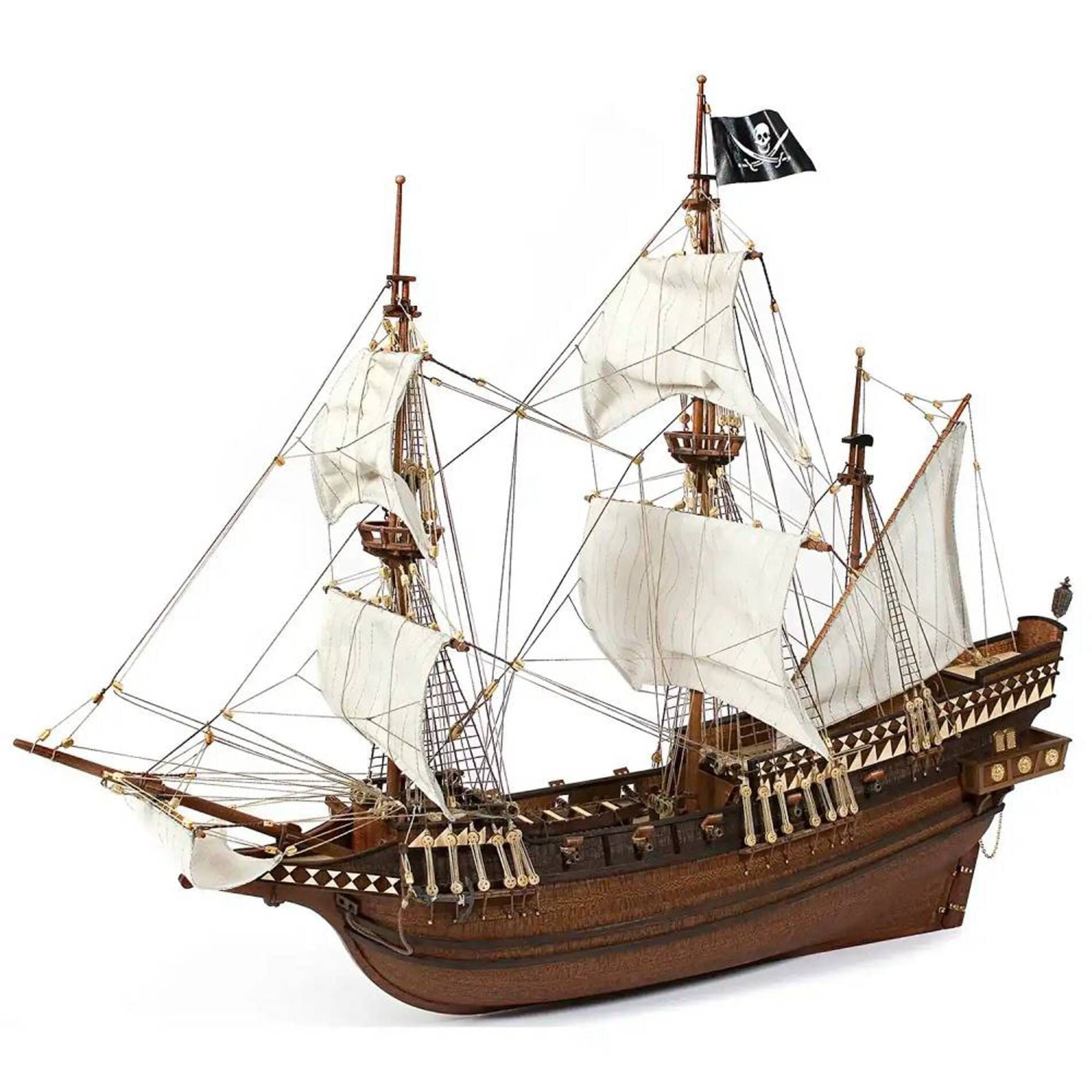 Buccaneer Piratenschiff Standmodellbausatz 1_100 - Modellzubehoer