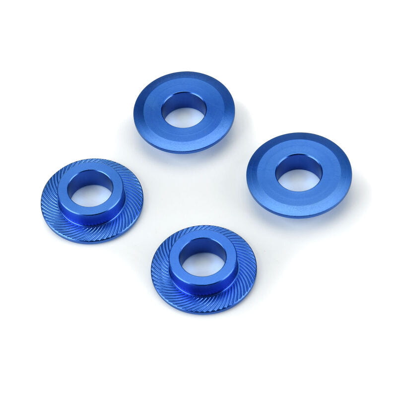 Proline 1:5 Billet Adapter Washer Aluminum F/R (4) Blue