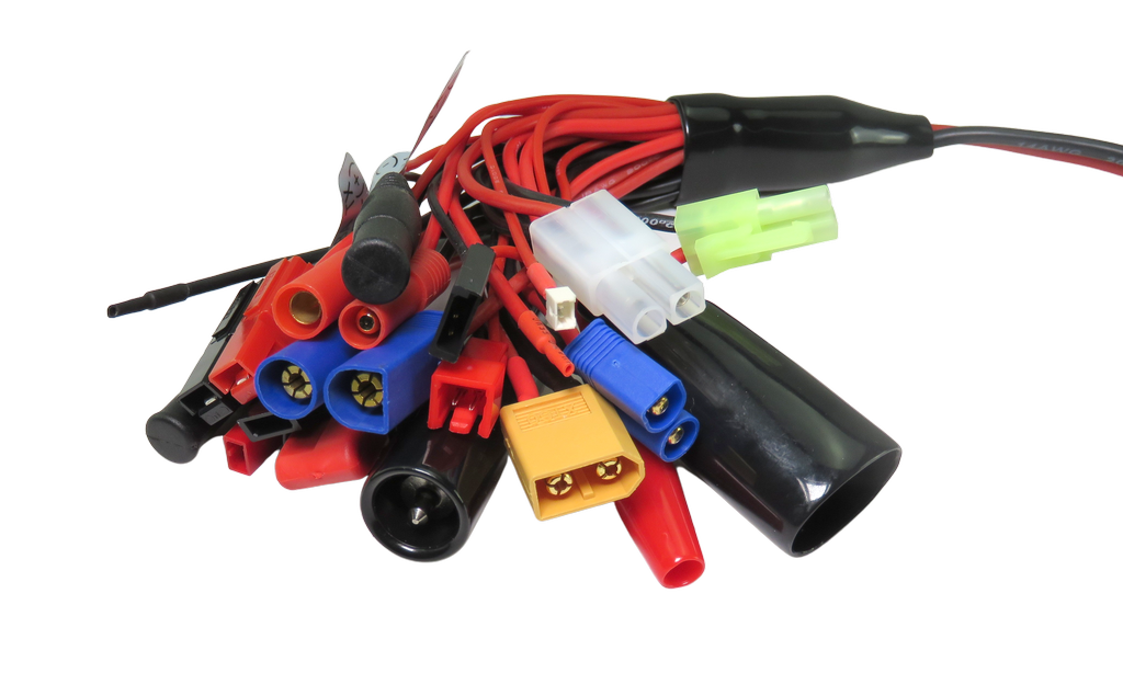 Thicon Ladekabel 19in1 mit 4mm Stecker - RC-Zubehoer